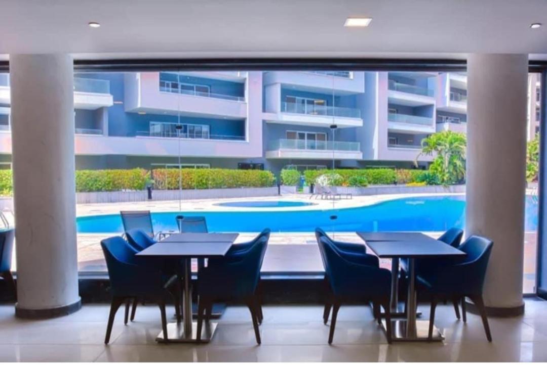 Fully Furnished Apartment At Ocean Blue Compound Cairo Exterior foto