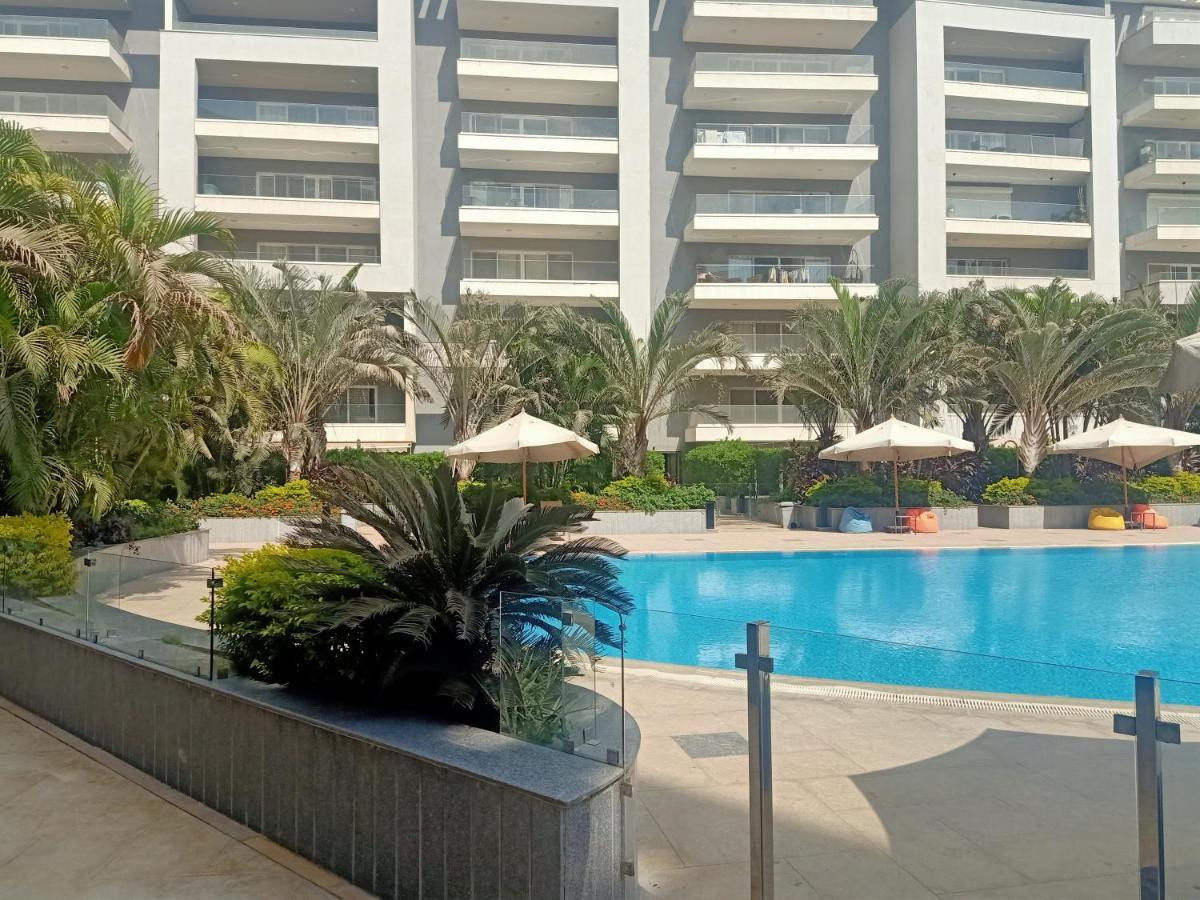 Fully Furnished Apartment At Ocean Blue Compound Cairo Exterior foto
